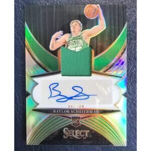 2024-25 Panini Select Basketball Baylor Scheierman RPA /199